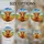 Highland Cow Stained Glass Art, Orange Flowers, Densely Detailed Pastoral Landscape Stained Glass Suncatcher - 4