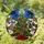 Christmas Tree Snowy Village Stained Glass Art - Tiffany Style Holiday Home Decor Gift Stained Glass Suncatcher - 1