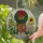Rustic Barn Door Wreath Stained Glass Tiffany Style Farmhouse Sunflower Decor Gift Stained Glass Suncatcher - 2