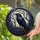 Black Raven Moon Stained Glass Night Sky - Gnarled Branch Detailed Bird Lover Decor Stained Glass Suncatcher - 2