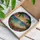 Tropical Beach Sunset Ocean Shore Palm Trees Hibiscus - Stained Glass Tiffany Style Art Stained Glass Suncatcher - 3