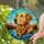 Golden Retriever Dog Tiffany Glass Mosaic Landscape Translucent Jewel Tones for Dog Lovers Stained Glass Suncatcher - 2
