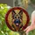 German Shepherd Dog Stained Glass Tiffany Style Mosaic Art - Intricate Home Decor Gift Stained Glass Suncatcher - 2