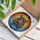 Majestic Hippopotamus Head Water Sunset Stained Glass Artwork with Tiffany Jewel Tones Stained Glass Suncatcher - 3