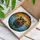 Majestic Hippopotamus Submerged Water Stained Glass Art - Sunset River Lake Gift Stained Glass Suncatcher - 3