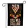 Bald Eagle 250 Years Still Wild Still Loud - USA 250th Anniversary 1776-2026 Patriotic Design Garden Flag - 3