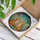 Orange Tabby Cats Wildflower Hummingbird Stained Glass Mosaic - Cat Lover Decor Gift Stained Glass Suncatcher - 3