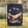 Dark Furred Cat Antique Book Patriotic Flowers 1776-2026 - USA 250th Anniversary Garden Flag - 1
