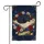 Dark Furred Cat Antique Book Patriotic Flowers 1776-2026 - USA 250th Anniversary Garden Flag - 3