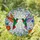 Emerald Ruby Amethyst Hummingbirds Stained Glass Art - Tiffany Jewel Tone Floral Mosaic Stained Glass Suncatcher - 1