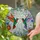 Emerald Ruby Amethyst Hummingbirds Stained Glass Art - Tiffany Jewel Tone Floral Mosaic Stained Glass Suncatcher - 2