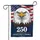 Bald Eagle American Flag 1776-2026 - USA 250th Anniversary Freedom Celebration Garden Flag - 3