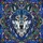 Majestic Wolf Head Geometric Stained Glass Mosaic - Intricate Tiffany Style Jewel Tones Stained Glass Suncatcher - 5