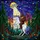 Bigfoot Riding Unicorn Flying Saucer Stained Glass Cosmic Night Sky Full Moon Pine Forest Stained Glass Suncatcher - 5