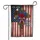 Bald Eagle American Flag Wooden Cross 1776-2026 - USA 250th Anniversary Patriotic Garden Flag - 3