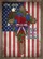 Bald Eagle American Flag Wooden Cross 1776-2026 - USA 250th Anniversary Patriotic Garden Flag - 6
