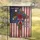 Bald Eagle American Flag Wooden Cross 1776-2026 - USA 250th Anniversary Patriotic Garden Flag - 5