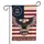 Bald Eagle American Flag 1776-2026 We The People - USA 250 Years of Freedom Garden Flag - 3