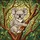 Koala Bear Eucalyptus Leaves Tiffany Stained Glass Mosaic - Dappled Sunlight Art Decor Stained Glass Suncatcher - 5