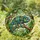 Chameleon Stained Glass Mosaic Art on Jungle Branch - Tiffany Style Window Decor Gift Stained Glass Suncatcher - 1