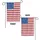 Floral American Flag 1776-2026 - USA 250th Anniversary Patriotic Watercolor Art Garden Flag - 4