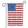 Floral American Flag 1776-2026 - USA 250th Anniversary Patriotic Watercolor Art Garden Flag - 3