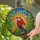 Scarlet Macaw Stained Glass Tiffany Style Tropical Foliage Mosaic Jewel Tones Decor Stained Glass Suncatcher - 2