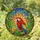 Scarlet Macaw Stained Glass Tiffany Style Tropical Foliage Mosaic Jewel Tones Decor Stained Glass Suncatcher - 1