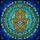 Ornate Hamsa Hand Evil Eye Stained Glass Mosaic Art with Floral Filigree & Geometric Pattern Stained Glass Suncatcher - 5