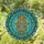 Ornate Hamsa Hand Evil Eye Stained Glass Mosaic Art with Floral Filigree & Geometric Pattern Stained Glass Suncatcher - 1