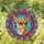 Tiffany Stained Glass Fawn Chihuahua Dog Mosaic Art - Intricate Floral Mandala Pet Decor Stained Glass Suncatcher - 1