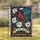 Red Cardinal Blue Bird Stained Glass 1776-2026 - USA 250th Anniversary Independence Day Garden Flag - 1