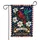 Red Cardinal Blue Bird Stained Glass 1776-2026 - USA 250th Anniversary Independence Day Garden Flag - 3