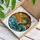 Majestic Sea Dragon Leviathan Sunset Ocean Waves Tiffany Glass Intricate Seascape Stained Glass Suncatcher - 3
