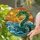 Majestic Sea Dragon Leviathan Sunset Ocean Waves Tiffany Glass Intricate Seascape Stained Glass Suncatcher - 2