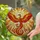 Majestic Phoenix Stained Glass - Fiery Wings Mosaic Art Tiffany Style Decor Accent Stained Glass Suncatcher - 2