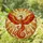Majestic Phoenix Stained Glass - Fiery Wings Mosaic Art Tiffany Style Decor Accent Stained Glass Suncatcher - 1