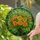 Marigold Flowers Stained Glass - Tiffany Style Buds Leaves Foliage Full Bloom Stained Glass Suncatcher - 2