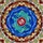 Aquamarine Fish Yin-Yang Stained Glass Mosaic - Colorful Jewel Tone Edge-to-Edge Design Stained Glass Suncatcher - 5