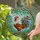 Majestic Rooster Stained Glass Tiffany Art - Crescent Moon Teal Sky Ornate Intricate Foliage Stained Glass Suncatcher - 2