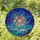Compass Rose Twelve-Point Star Celestial Night Sky Ocean Waves Tiffany Jewel Tone Stained Glass Stained Glass Suncatcher - 1