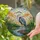 Great Blue Heron Marsh Grass Stained Glass Mosaic Tiffany Style - Abstract Sky Jewel Tones Stained Glass Suncatcher - 2