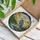 Great Blue Heron Marsh Grass Stained Glass Mosaic Tiffany Style - Abstract Sky Jewel Tones Stained Glass Suncatcher - 3