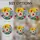 Ladybug Pink Flower Red Tulips Tiffany Glass Look Radiant Sun Mosaic Jewel Design Stained Glass Suncatcher - 4