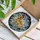 Humorous Pooping Labrador Dog Santa Hat Charlie 2025 Winter Christmas Decoration Stained Glass Suncatcher - 3