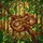 Intricate Coiled Python Stained Glass Tiffany Art - Forest Mosaic Dappled Sunlight Stained Glass Suncatcher - 5
