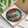African Grey Parrot Stained Glass Tropical Flowers - Window Art Decor for Bird Lovers Stained Glass Suncatcher - 3