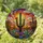Saguaro Cactus Desert Landscape Tiffany Stained Glass Art - Flowering Cacti Succulent Mosaic Stained Glass Suncatcher - 1