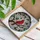 Red Cardinal Bird Dogwood Blossoms Stained Glass Mosaic Art Gnarled Branch Jewel Tones Stained Glass Suncatcher - 3