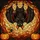 Dark Bat Glowing Eyes Jack-O-Lantern Spider Halloween Decor - Tiffany Style Gift Stained Glass Suncatcher - 5